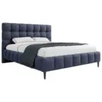 Möbelix Polsterbett Mit Lattenrost 160x200 Cm Magic Dunkelblau