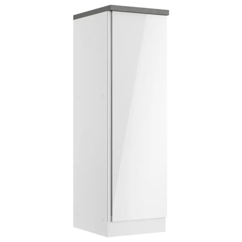 Apothekenschrank Monza B: 50 Cm Wei&szlig;/grau 3 Ablagen