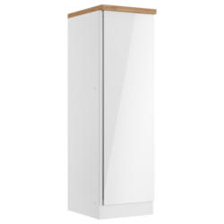 Apothekenschrank Monza B: 50 Cm Weiß/eiche Dekor