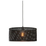 Möbelix Hängeleuchte Java Schwarz B: 32 cm