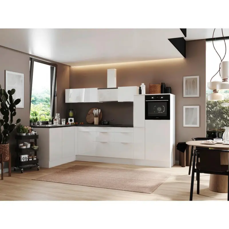 Einbauk&uuml;che Eckk&uuml;che M&ouml;belix Elisabeth