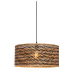 Möbelix Hängeleuchte Java Naturfarben/schwarz D: 50 Cm