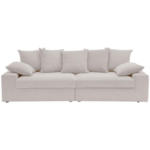 Möbelix 4-Sitzer-Sofa Sassari Silberfarben