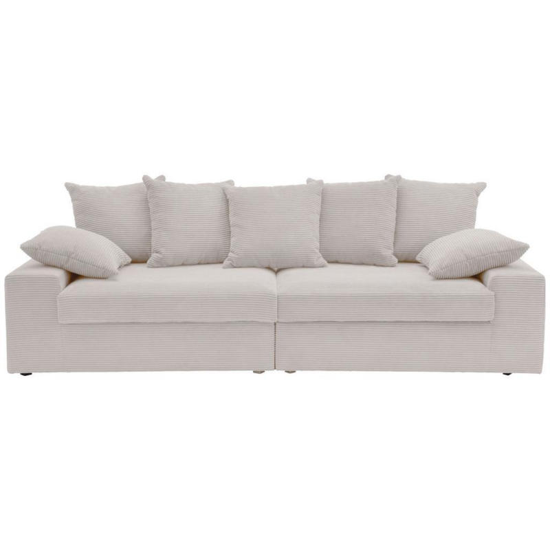 4-Sitzer-Sofa Sassari Silberfarben