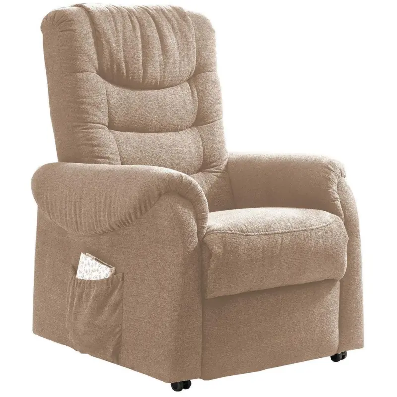 Fernsehsessel Nino Hellbraun B: 76 Cm