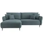 Möbelix Ecksofa Vanilla Petrol S: 178x264-302 Cm