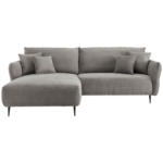 Möbelix Ecksofa Vanilla Graubraun S: 178/264-302 cm