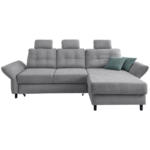 Möbelix Ecksofa Brizzini Silberfarben S: 250-280/176 Cm