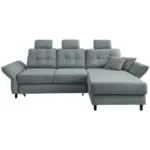 M&ouml;belix Ecksofa Brizzini Mintgrau S: 250-280/176 Cm