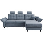 Möbelix Ecksofa Brizzini Hellblau S: 250-280/176 cm