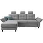 Möbelix Ecksofa Brizzini Silberfarben S: 176/250-280 Cm