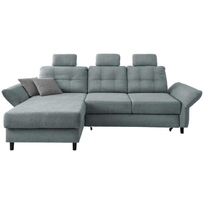 Ecksofa Brizzini Mintgrau S: 176/250-280 Cm