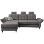 Möbelix Ecksofa Brizzini Graubraun S: 176/250-280 Cm