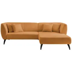 Ecksofa Colori Goldfarben S: 264/160 Cm
