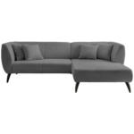 Möbelix Ecksofa Colori Anthrazit S: 264/164 cm