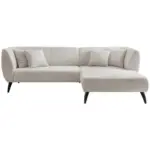 Möbelix Ecksofa Colori Weiß S: 264/180 Cm