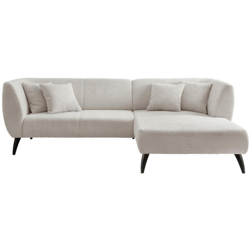 Ecksofa Colori Weiß S: 264/180 Cm