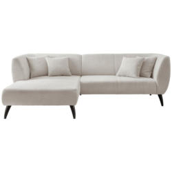 Ecksofa Colori Weiß S: 160/264 cm