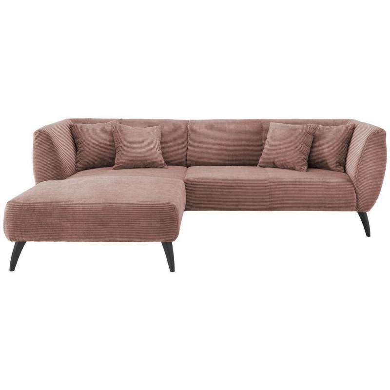 Ecksofa Colori Rosa S: 160/264 Cm