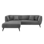 M&ouml;belix Ecksofa Colori Grau S: 160/264 Cm
