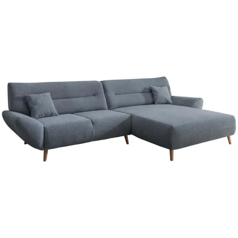 Ecksofa Drago Hellblau S: 290/166 cm