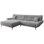 Möbelix Ecksofa Drago Silberfarben S: 166/290 cm
