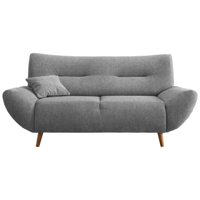 2-Sitzer-Sofa Drago Silberfarben Chenille