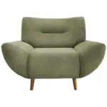 M&ouml;belix Sessel Drago Gr&uuml;n B/H/T: 111/81/90 cm