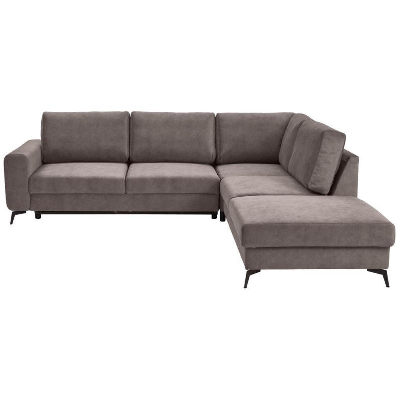 Ecksofa mit Schlaffunktion Adesso Greige Chenille