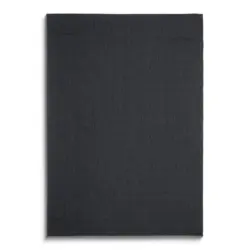 Flachwebteppich Anthrazit/ Blau 160x230 Cm Synthetikfaser