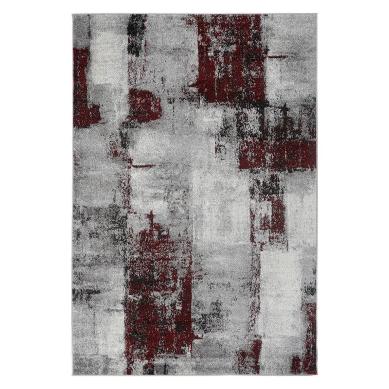 Webteppich Rot Laurel 160x220 cm