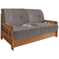 Schlafsofa Camino Graubraun/Honig B: 154 cm