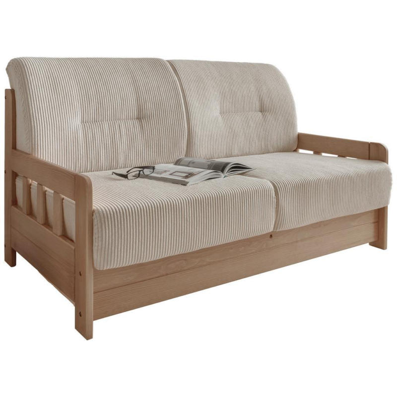 Schlafsofa Camino Naturfarben/Beige B: 154 cm