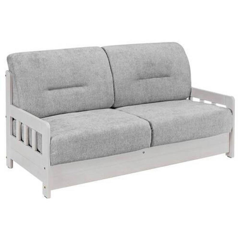 Schlafsofa Camino Weiß/Grau B: 154 cm