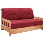 Möbelix Schlafsofa Camino Honig/Rot B: 154 cm