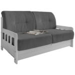 Möbelix Schlafsofa Camino Weiß/Grau B: 154 cm