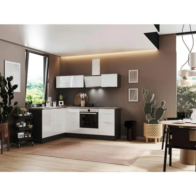 Einbauk&uuml;che Eckk&uuml;che M&ouml;belix Elisabeth