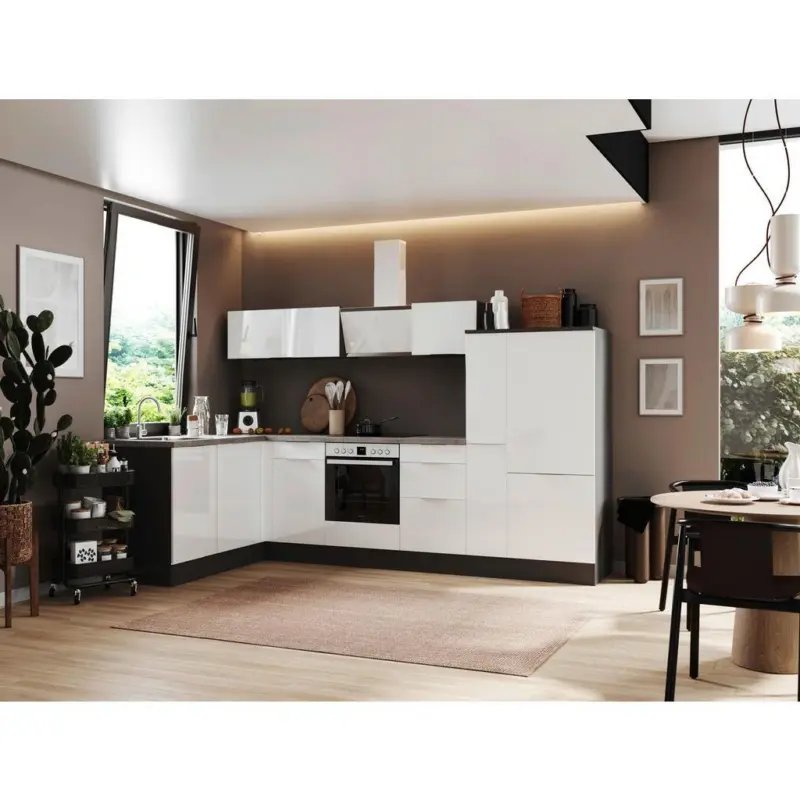 Einbauk&uuml;che Eckk&uuml;che M&ouml;belix Elisabeth