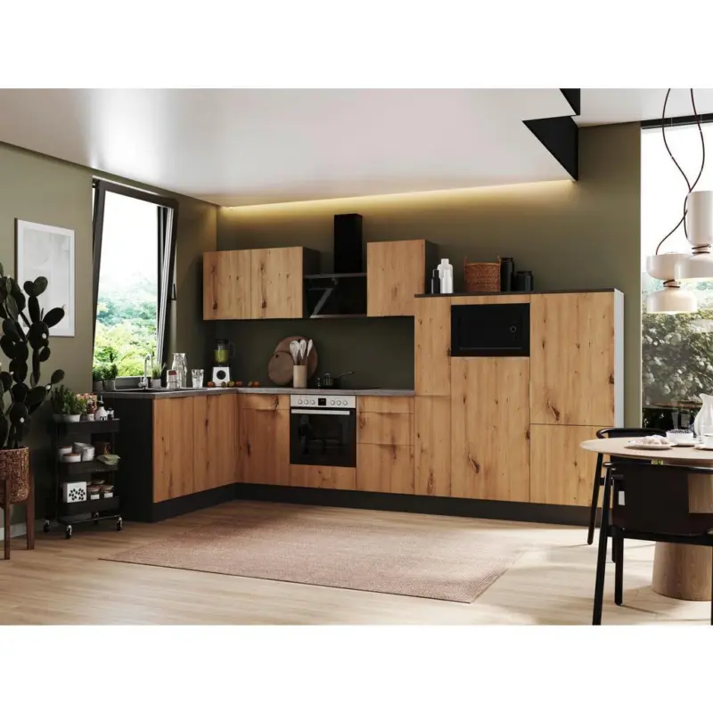 Einbauk&uuml;che Eckk&uuml;che M&ouml;belix Elisabeth