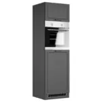 M&ouml;belix Ger&auml;teumbauschrank Meran B: 60 Cm Grau