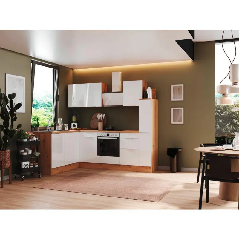 Einbauk&uuml;che Eckk&uuml;che M&ouml;belix Elisabeth