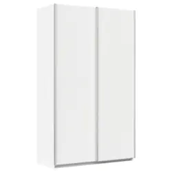 Schwebetürenschrank B: 136cm Feldkirch Alpinweiß