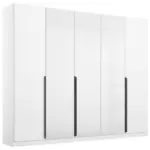 Möbelix Drehtürenschrank Artemis B: 225 Cm Weiß