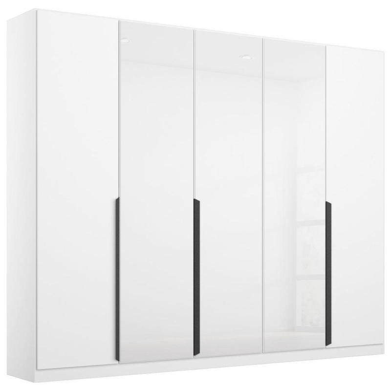 Drehtürenschrank Artemis B: 225 cm Weiß