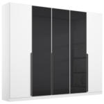 Möbelix Drehtürenschrank Artemis B: 225 Cm Anthrazit/weiß