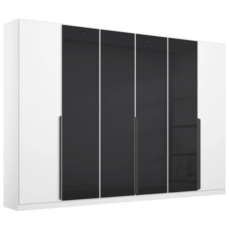 Drehtürenschrank Artemis 271 Cm Anthrazit/weiß