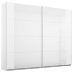 Möbelix Schwebetürenschrank Artemis B: 226 cm Weiß/Weiß Hochglanz