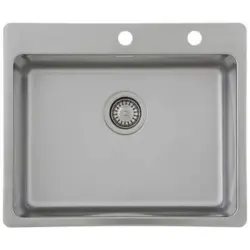 Spüle Respekta Inox Edelstahl Bxt: 60x50 cm