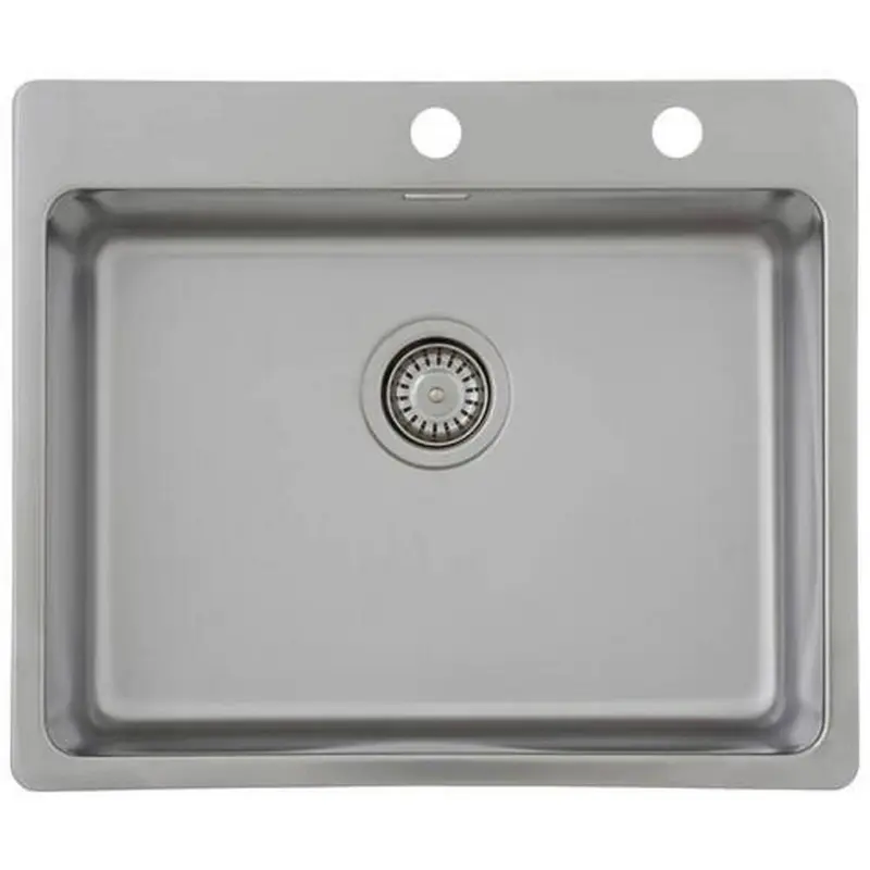 Spüle Respekta Inox Edelstahl Bxt: 60x50 cm