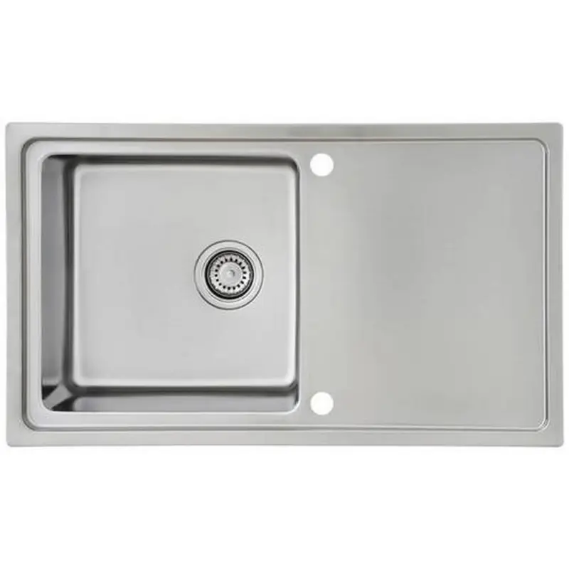 Spüle Respekta Edelstahl Bxt: 86x50 cm